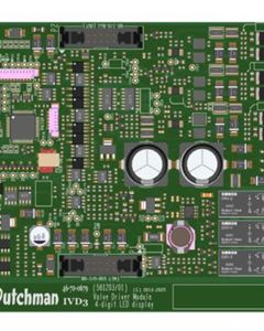 Valve module MC99-NT, vers. 3. intellig. I/O-Bus, 4 digit